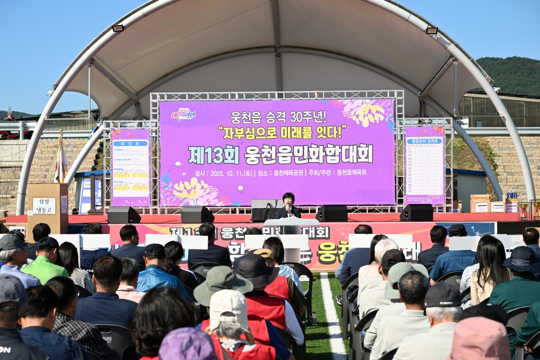 제13회 웅천읍면민 화합대회