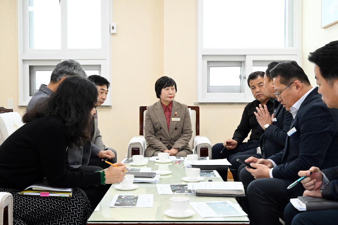 청소면 신송리 민원 간담회