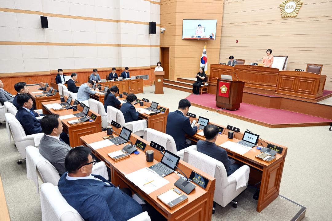 제268회 보령시의회 제1차 정례회 제1차 본회의