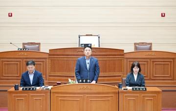 2025년 행정사무감사 백영창 위원장 강평