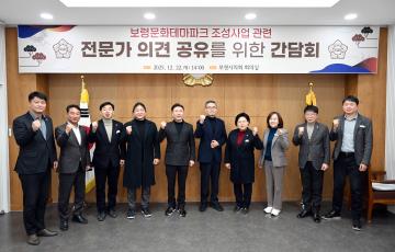 보령문화테마파크 조성사업 관련 간담회