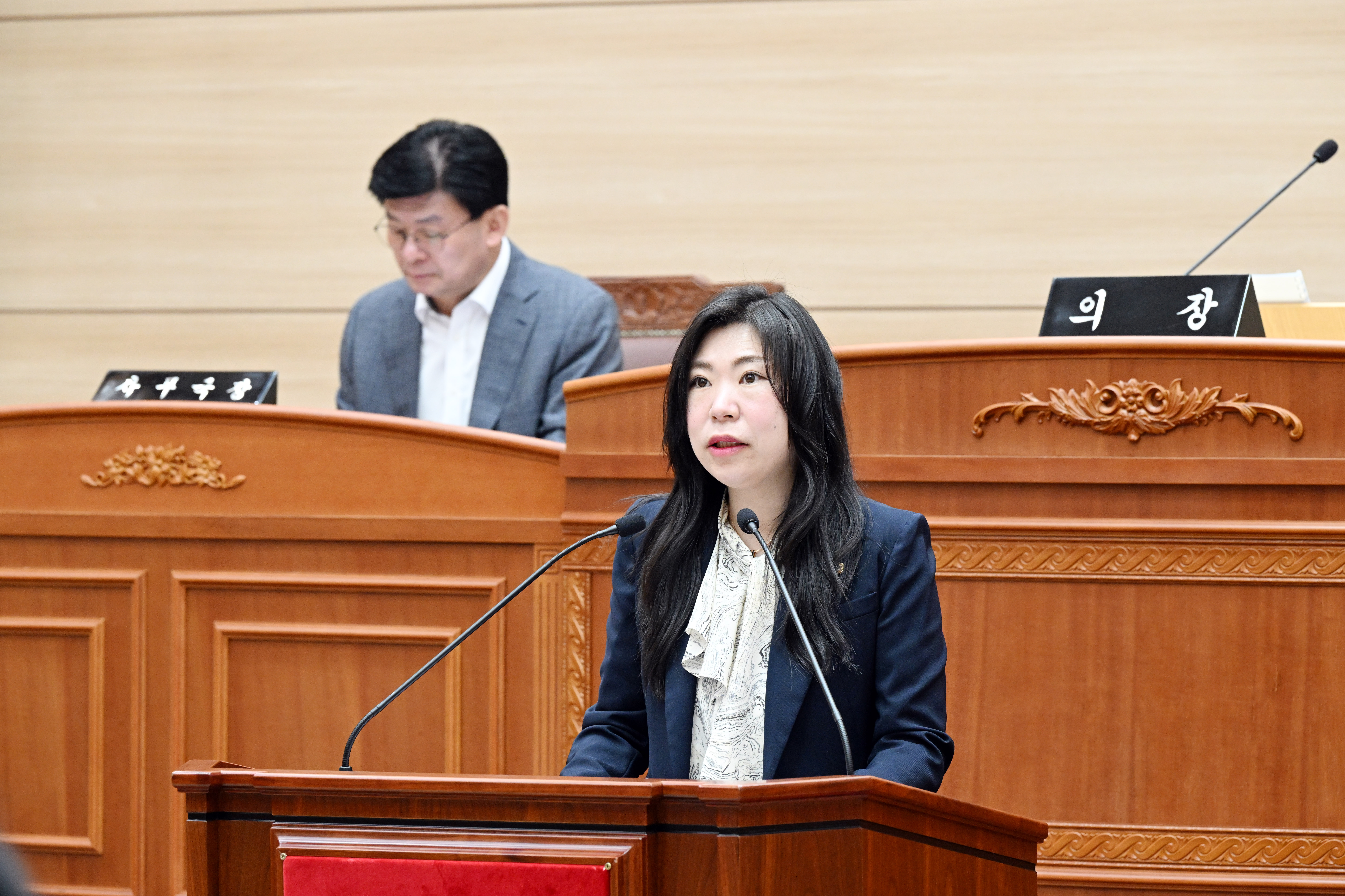 '제267회 임시회 5분 발언(추보라 의원_HPV(자궁경부암) 백신  남성에게도 필요합니다)' 게시글의 사진(2) '추보라 의원.JPG'