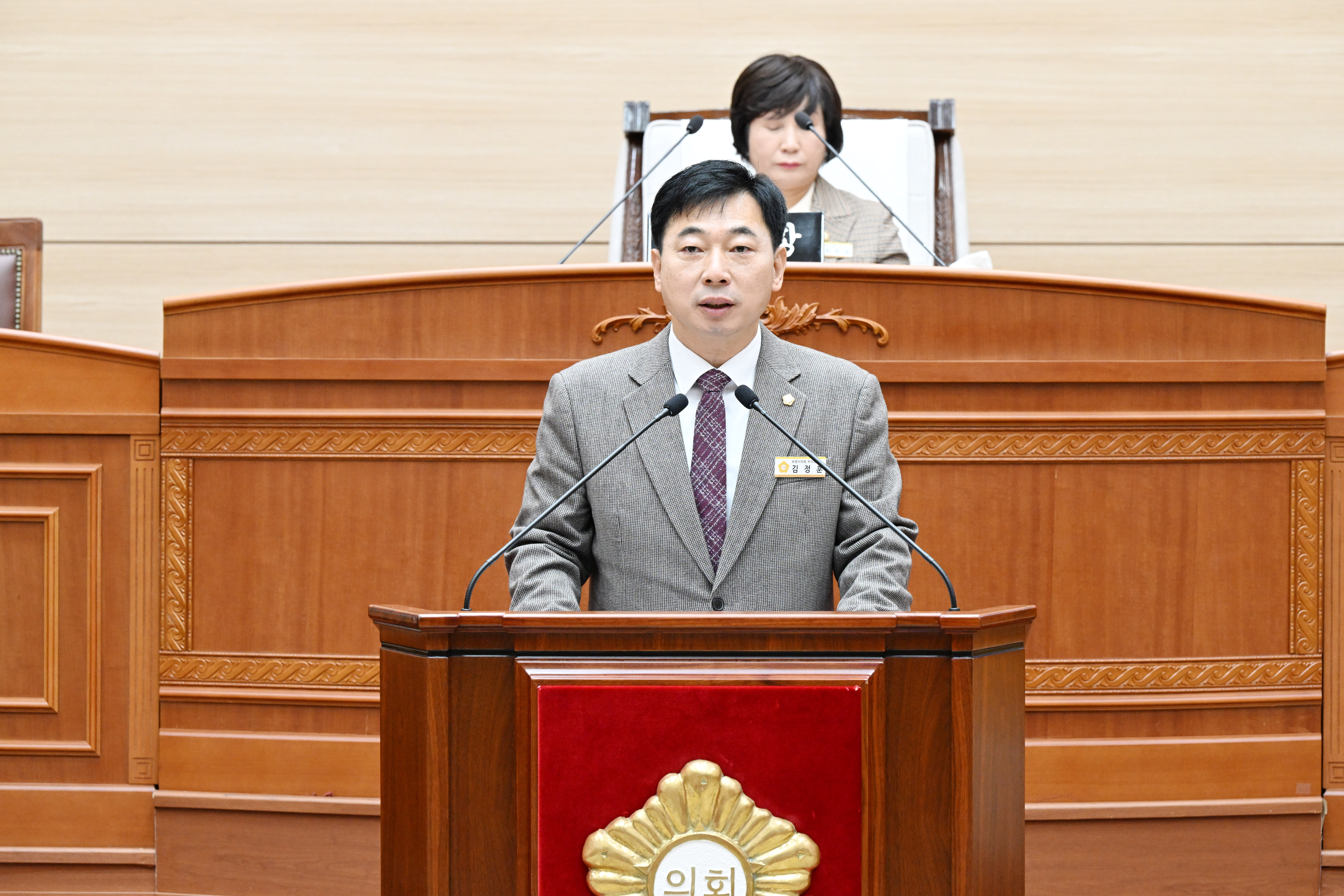 '제263회 제2차 정례회 5분 발언(김정훈 의원_고독사 예방을 위한 맞춤형 방안 제안)' 게시글의 사진(2) '김정훈 부의장.JPG'