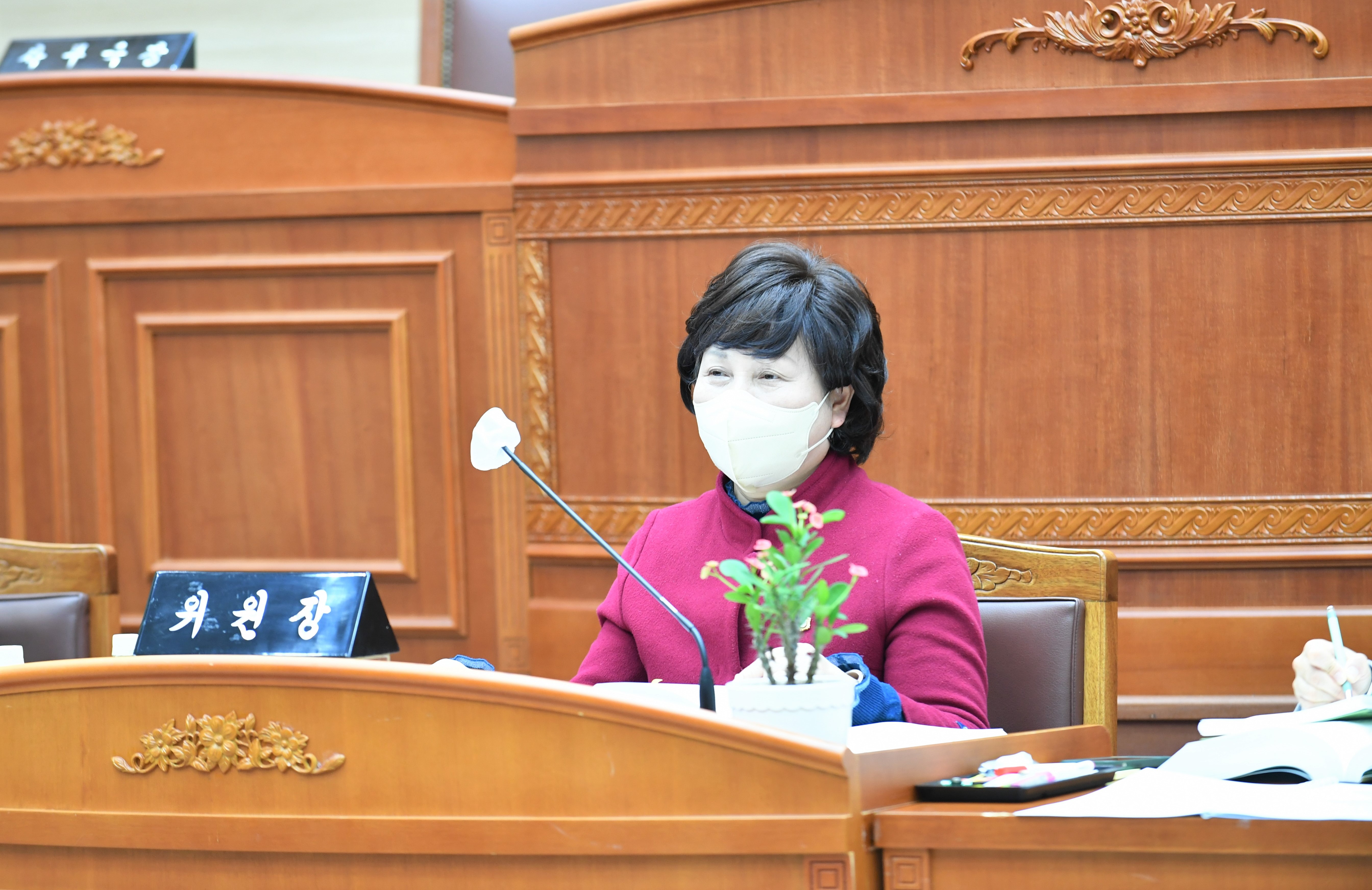 '보령시의회, 행정사무감사 열띤 진행' 게시글의 사진(1) '최은순 위원장 2.JPG'