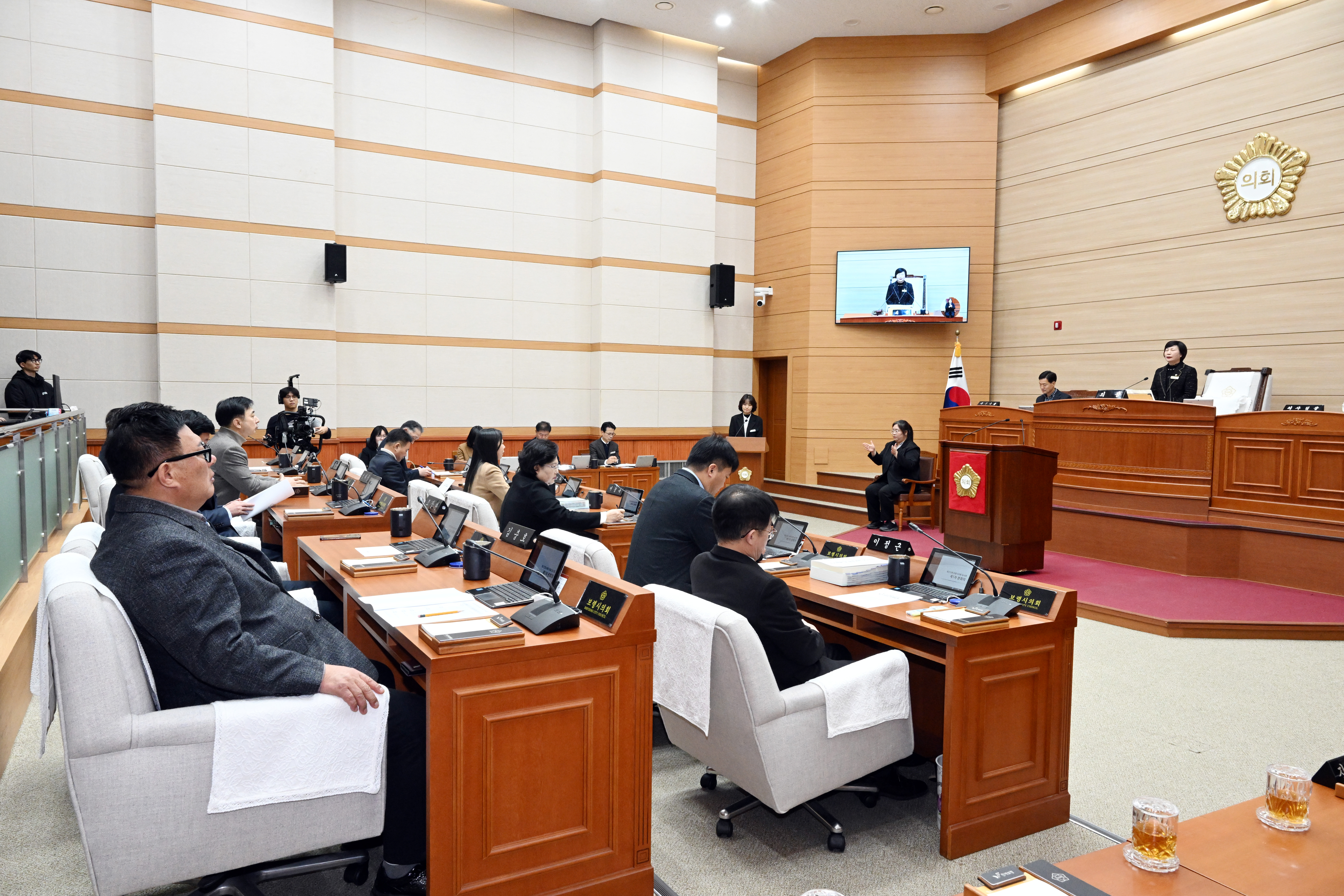 '보령시의회, 2026년도 첫 회기 열고 제272회 임시회 개회... 의정활동 본격화' 게시글의 사진(1) '1. 26. 제272회 임시회 개회 사진.JPG'