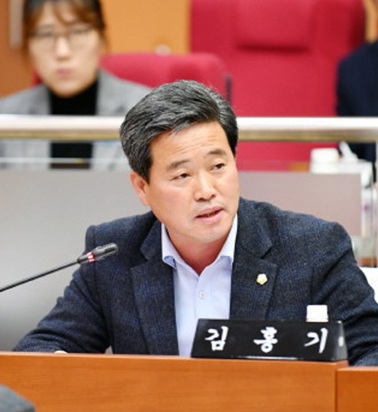 보령시의회 김홍기 부의장 사진